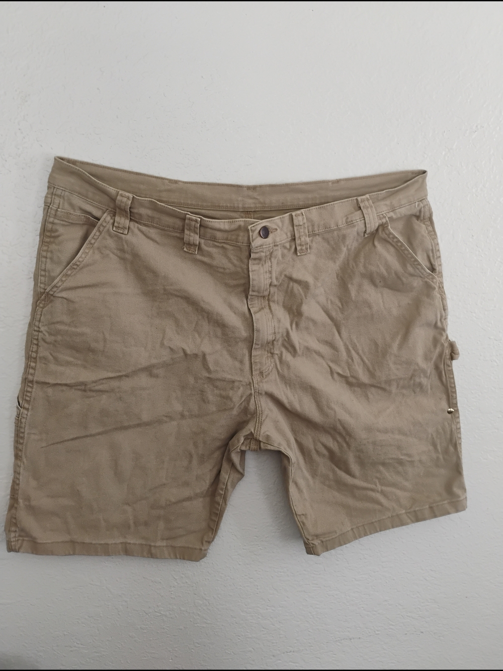 Men's Khaki Utility Shorts